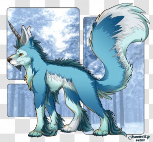 Arctic Wolf Drawing Line Art - Carnivora - BLUE WOLF Transparent PNG