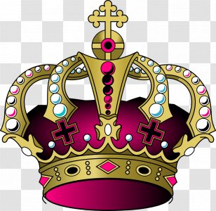Crown Blue Clip Art - King Transparent PNG