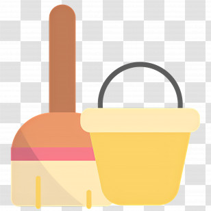 Cleaning Mop - Household Cleaning Tools Illustration Transparent PNG
