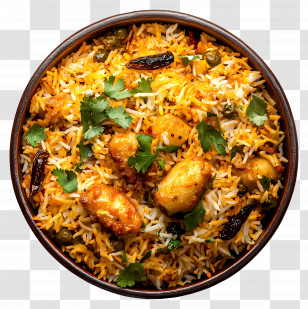 Biryani - Flavorful Biryani Dish Transparent PNG