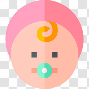 Baby Boy - Baby With Pacifier Transparent PNG