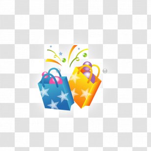 Gift Valentines Day Icon - Template - Shopping Bag Pattern Transparent PNG