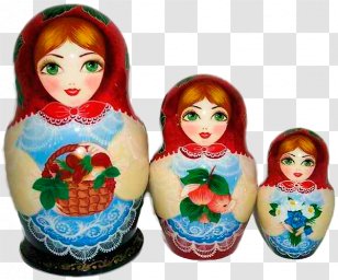 Matryoshka Doll Souvenir Toy Transparent PNG