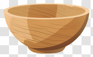 Wooden Bowl - Wooden Bowl For Natural Dining Transparent PNG