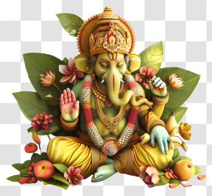 Ganesha Statue - Ganesha Statue For Spiritual Worship Transparent PNG
