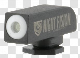 Yellow Green Sight Black Glock - Tritium Vials Transparent PNG