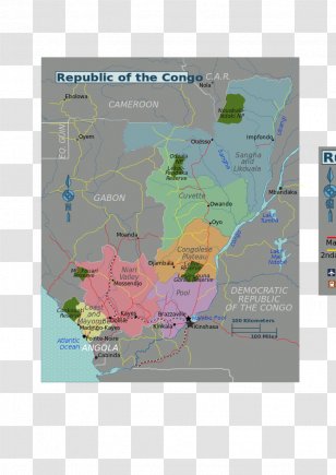 Congolese Rainforests Atlas Map - Rainforest Transparent PNG