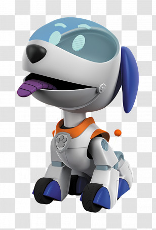 Paw Patrol - Futuristic Robot Dog Transparent PNG