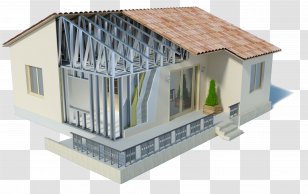 Framing ÐšÐ°Ñ€ÐºÐ°Ñ Construction Building Metal - Real Estate Transparent PNG