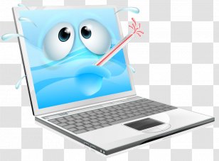 Laptop Computer Virus Clip Art - Electronic Device Transparent PNG