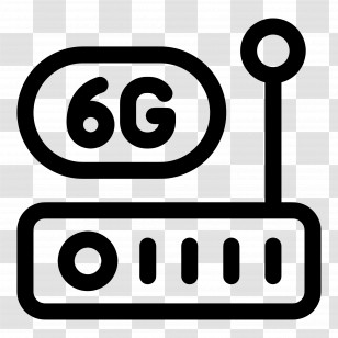 6g - 6G Network Icon Transparent PNG
