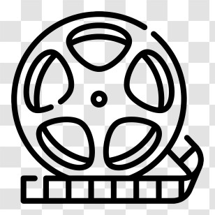 Film Reel - Film Reel Icon Transparent PNG