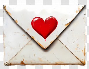 Love Letters For Her - Love Letter Envelope Transparent PNG
