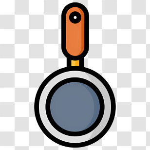 Kitchen Icon - Non-stick Frying Pan Transparent PNG