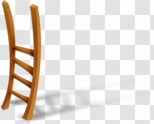 Ladder Wood - Curved Transparent PNG
