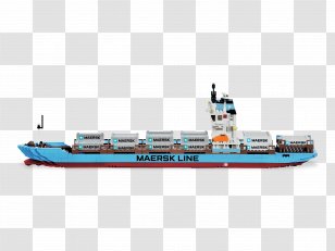 Amazon.com Lego City Creator Maersk Line - Naval Architecture - Ship Transparent PNG