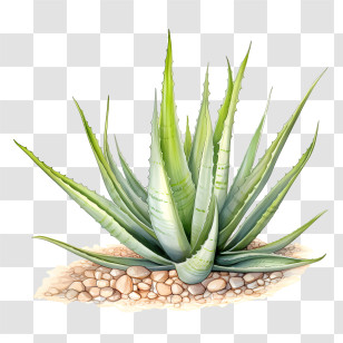 Aloe Vera - Aloe Vera Plant For Natural Remedies Transparent PNG