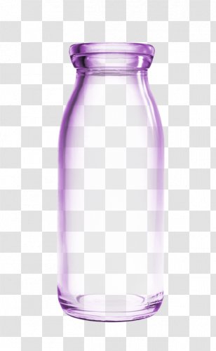 Glass Bottle Transparency And Translucency - Blue - Bottles Transparent PNG