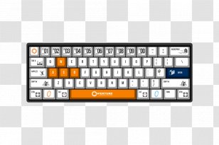 Computer Keyboard Laptop Layout Numeric Keypads - Shortcut Transparent PNG