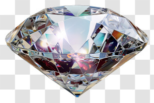 Precious - Shiny Cut Diamond Transparent PNG