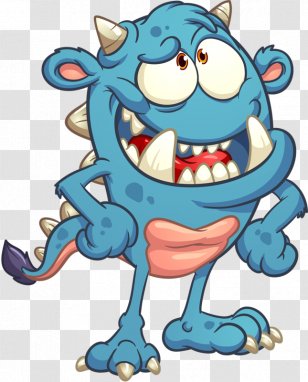 Monster Party Cartoon Clip Art - Royaltyfree - Mash Transparent PNG
