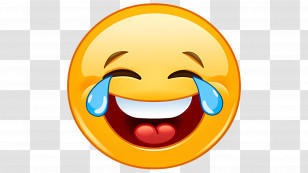 Laughing Emoji - Laughing Emoji With Tears Of Joy Transparent PNG