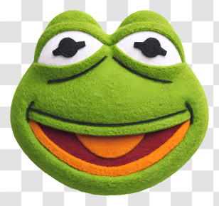 Pepe The Frog - Green Frog Face Illustration Transparent PNG