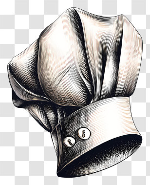 Chef Hat - Chef Hat Cartoon Illustration Transparent PNG
