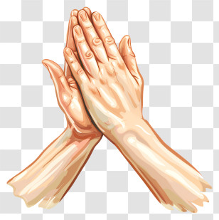 Emoji - Illustration Of Clapping Hands Transparent PNG