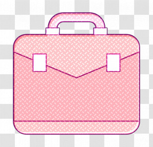 Bag Icon Briefcase Icon Office Elements Icon Transparent PNG