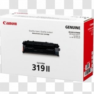 Toner Cartridge Canon Printer Ink - Laser Transparent PNG