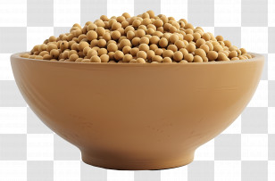 Soy Beans - Bowl Of Soybeans Transparent PNG