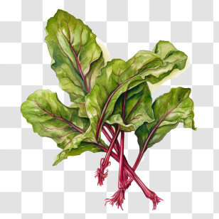 Beet Greens
 - Fresh Green Leaves Transparent PNG