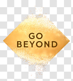 Go Beyond - Go Beyond Gold Badge Transparent PNG