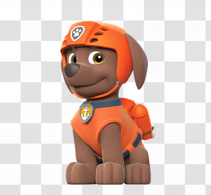 Paw Patrol - Orange Rescue Dog Character Transparent PNG
