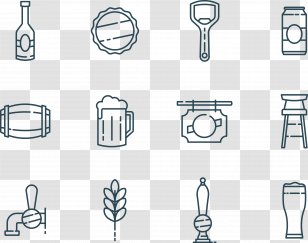 Beer Wine Barrel Bottle Beverage Can - Supplies, Tools Transparent PNG