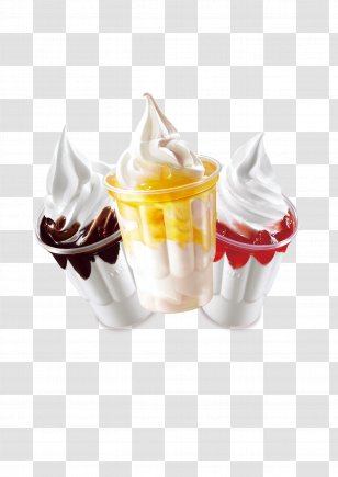 Ice Cream Maker Sundae Frozen Yogurt Parfait - Sauce Transparent PNG