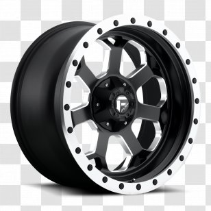 SavageWheels Custom Wheel Fuel Milling - Aluminium Transparent PNG