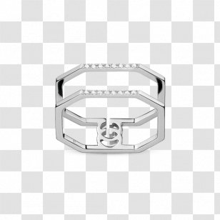 Ring Gold Jewellery Platinum Diamond - Body Jewelry - Gucci Rings Transparent PNG