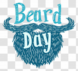 World Beard Day - Beard Day Celebration Transparent PNG