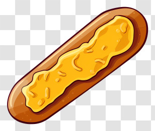 Hot Dog - Cheese Bread Illustration Transparent PNG