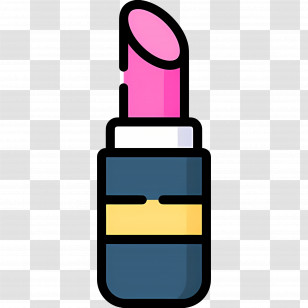Lipstick - Pink Lipstick In Stylish Case Transparent PNG