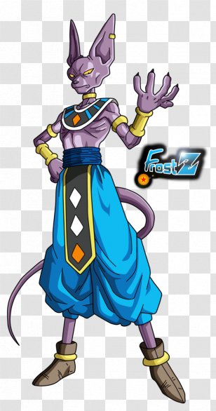 Beerus Goku Vegeta Dragon Ball Heroes Majin Buu - Bills Transparent PNG