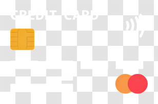 Finance - Flat Illustration Of Credit Card Transparent PNG