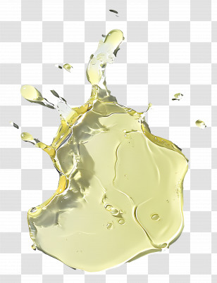 Cooking Oil - Oil Splash In Motion Transparent PNG
