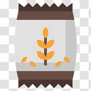 Seed Bag - Snack Package With Grain Design Transparent PNG