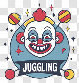 World Juggling Day - Juggling Clown Performance Transparent PNG