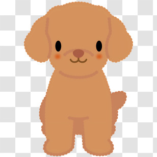 Cartoon Dog - Cute Brown Cartoon Puppy Illustration Transparent PNG