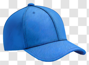 Blue Baseball Cap - Blue Baseball Cap Transparent PNG