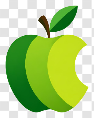 Green Apple - Green Apple Logo Transparent PNG